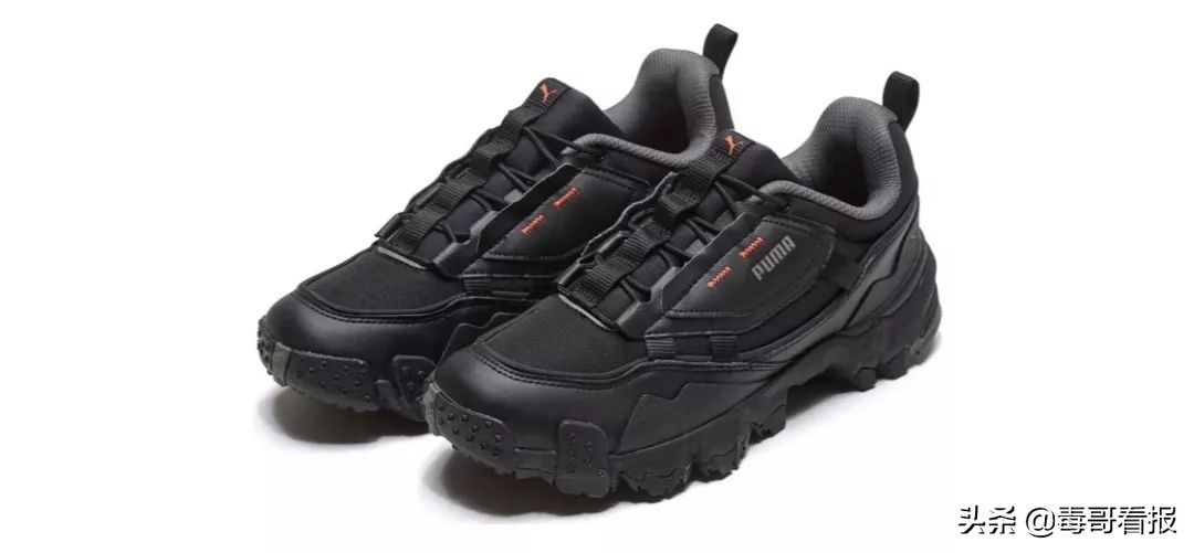 puma全黑色松糕鞋,puma深度解析
