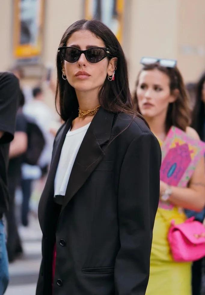 欧阳娜娜同款耳环怎么戴,欧阳娜娜耳环