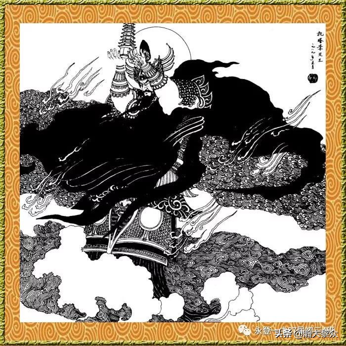 卢延光白描连环画全集,卢延光山水白描精品集