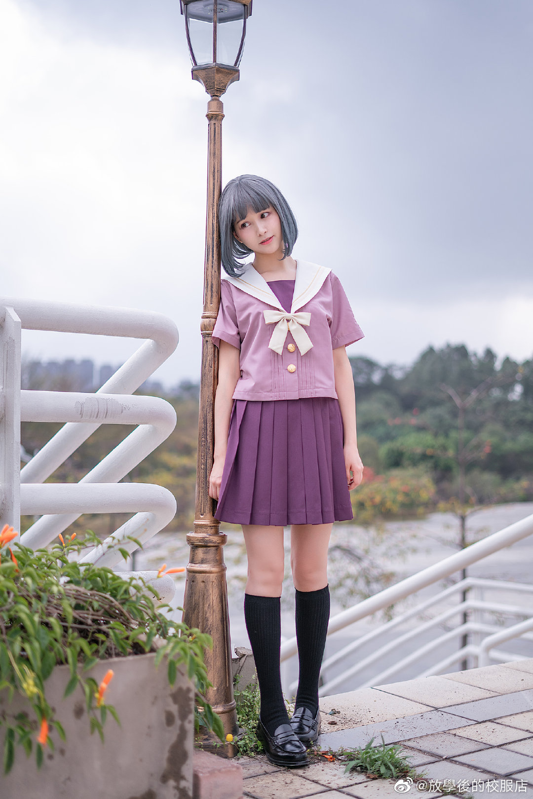 星黛露配紫色jk怎么穿可爱,星黛露新春衣服2019