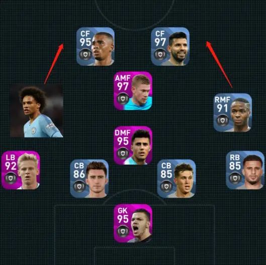 曼城队套战术版,曼城队套史诗