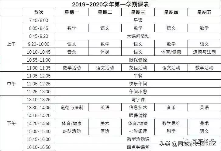 南京20所公办、民办校课程表曝光！这些秘密你看懂了吗？