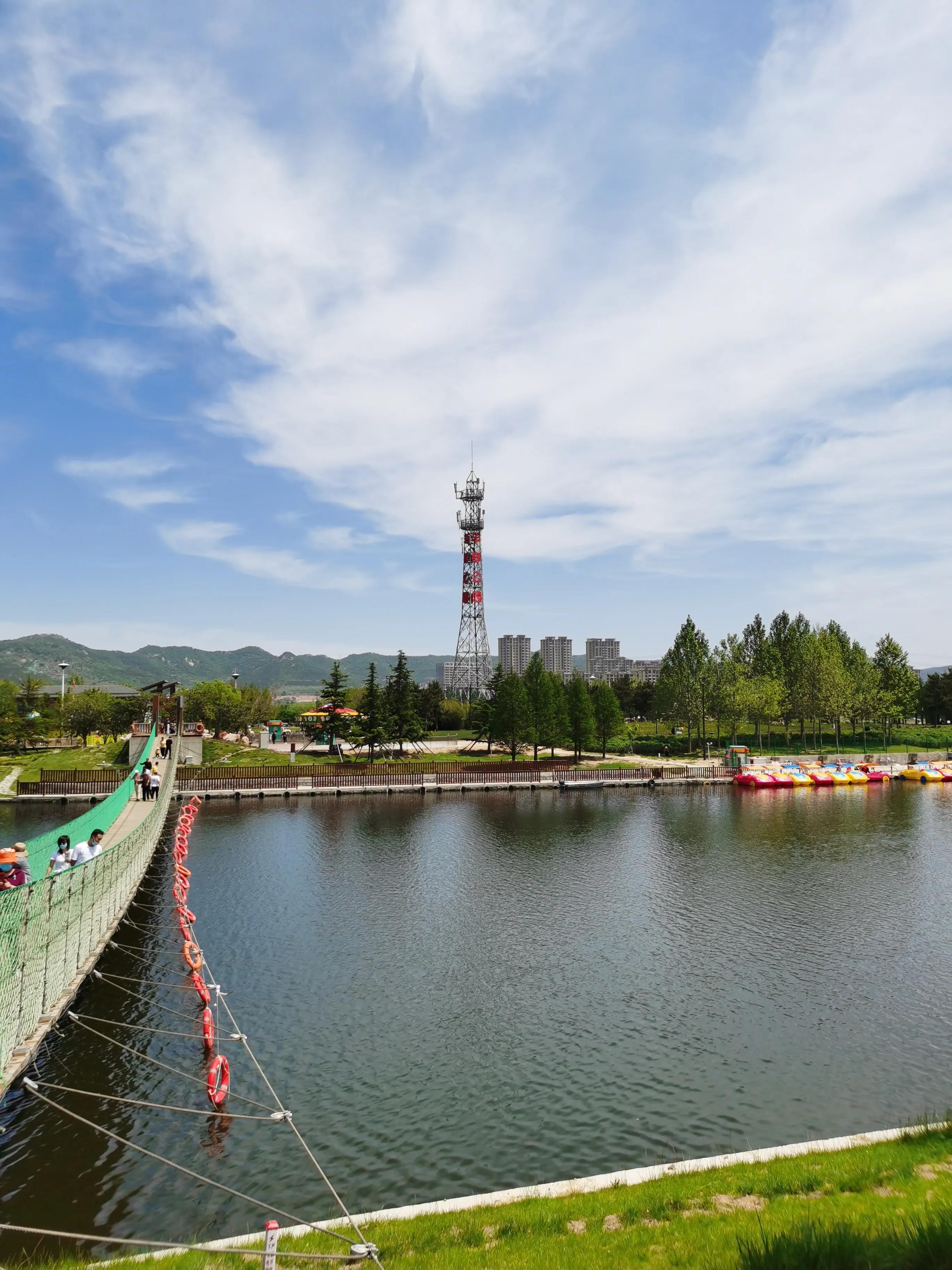 威海羊亭公园牡丹花开了吗,威海羊亭公园二期