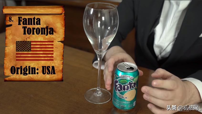 不同口味的芬达,四种口味的芬达