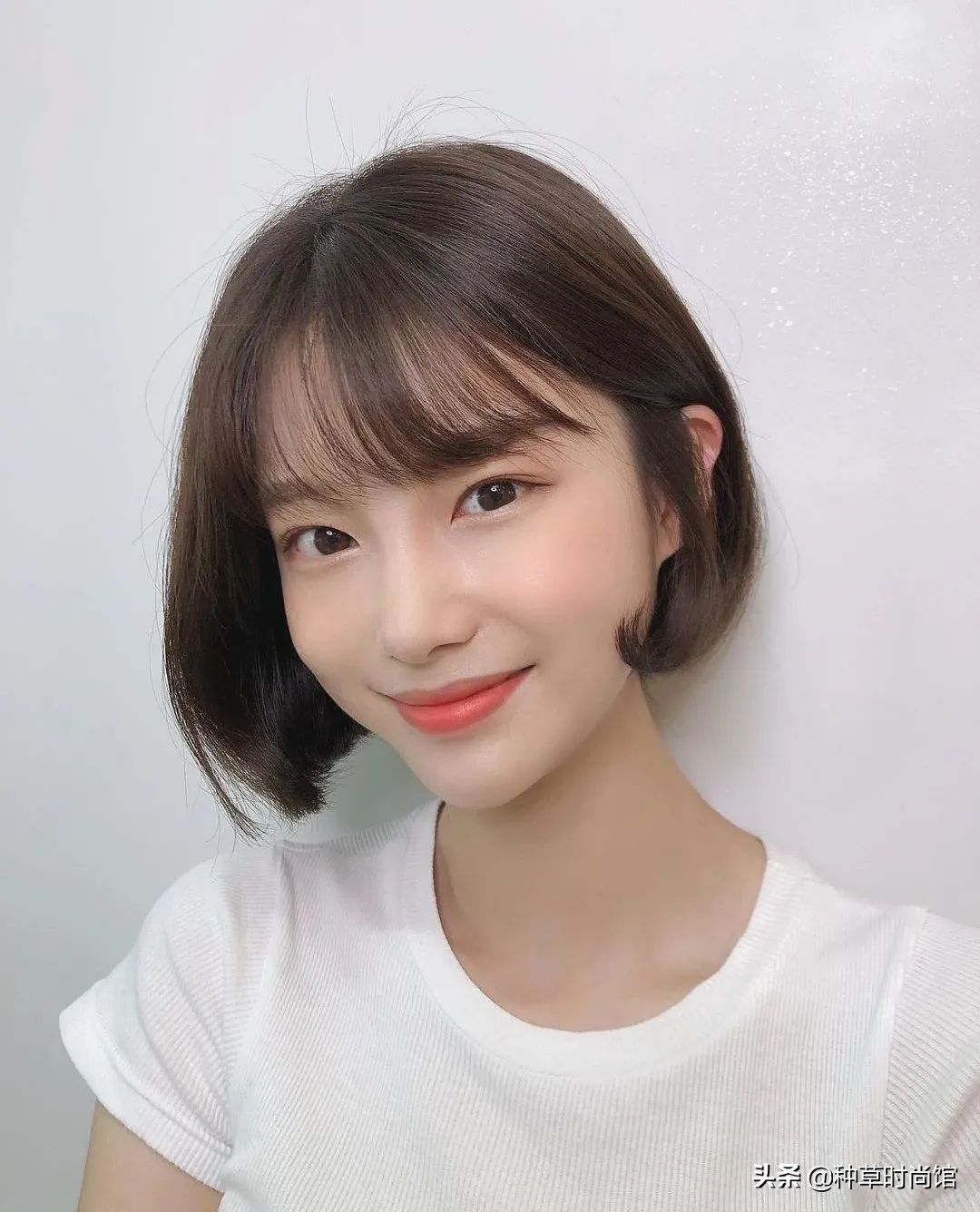 初恋头2020最火不要齐刘海,渣女头黑长直齐刘海