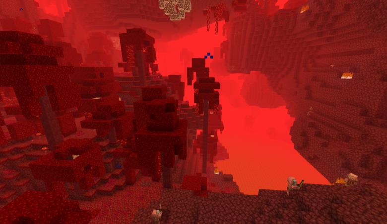 我的世界下界更新如何进入下界,我的世界下界更新前的地图