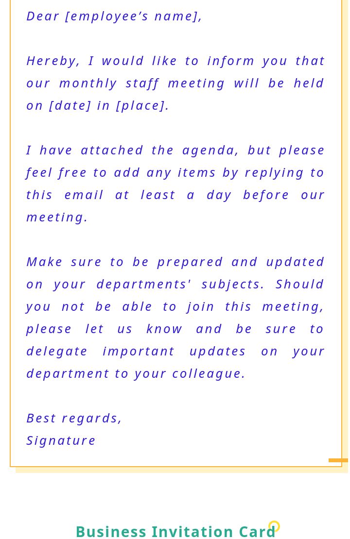商务邀请函的落款,书写邀请函的5要素