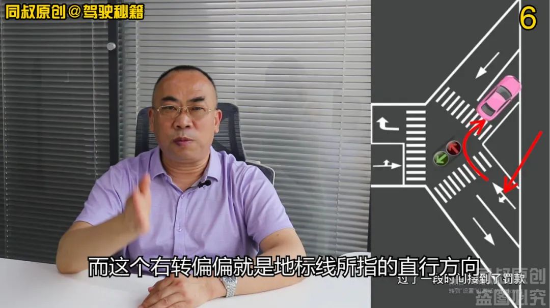 小红车提示错误,为什么红灯右转会被判定闯红灯