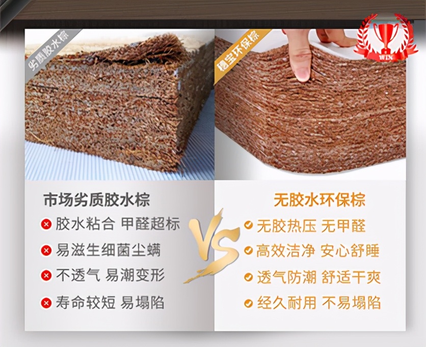 大自然棕垫选购指南,棕垫挑选方法