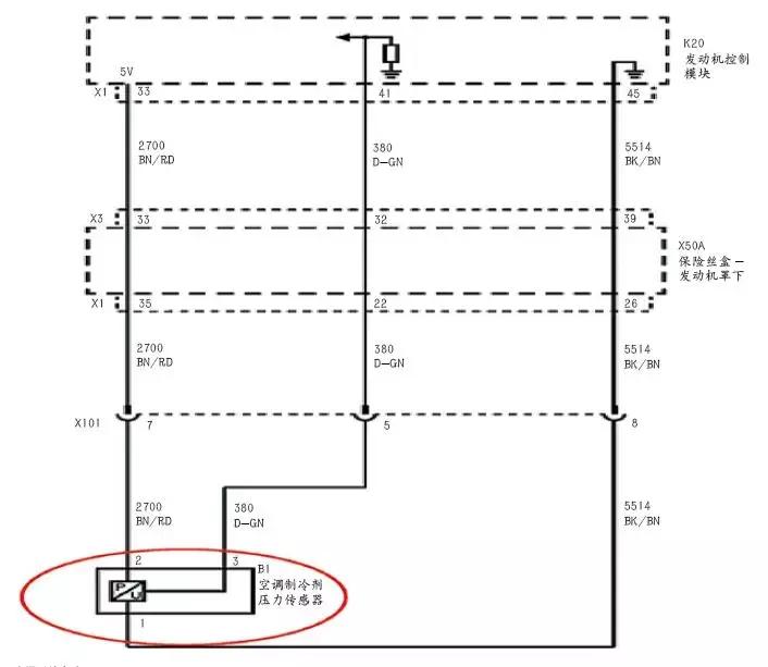 别克英朗1.5手动挡空调制冷不好,新英朗空调不制冷案例