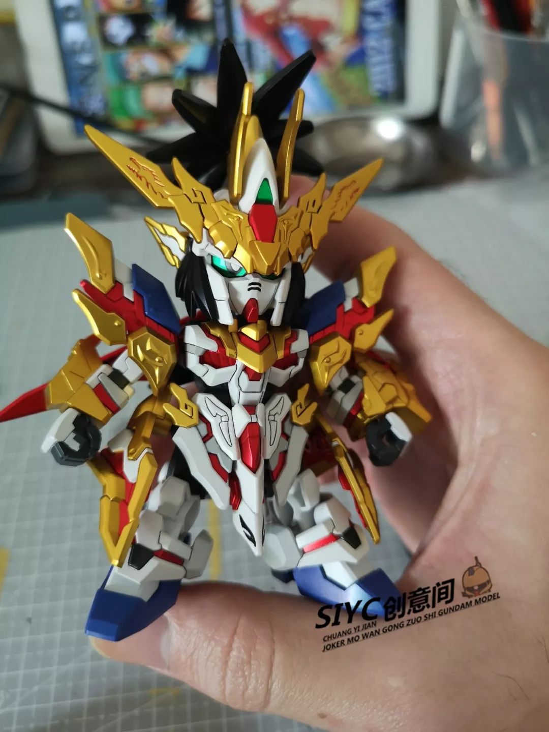 高达三国创杰传模型拼装,高达模型三国创杰传