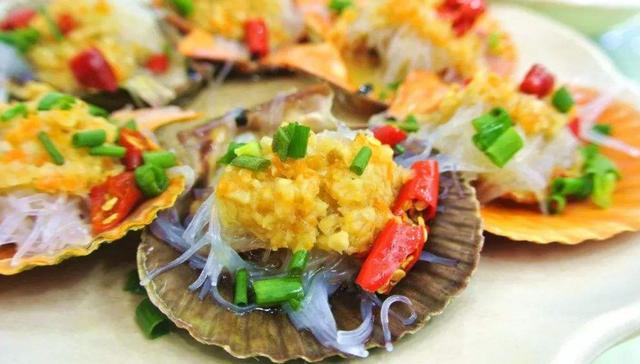 蒜蓉粉丝炒扇贝的家常做法大全,半成品冷冻扇贝粉丝蒜蓉做法