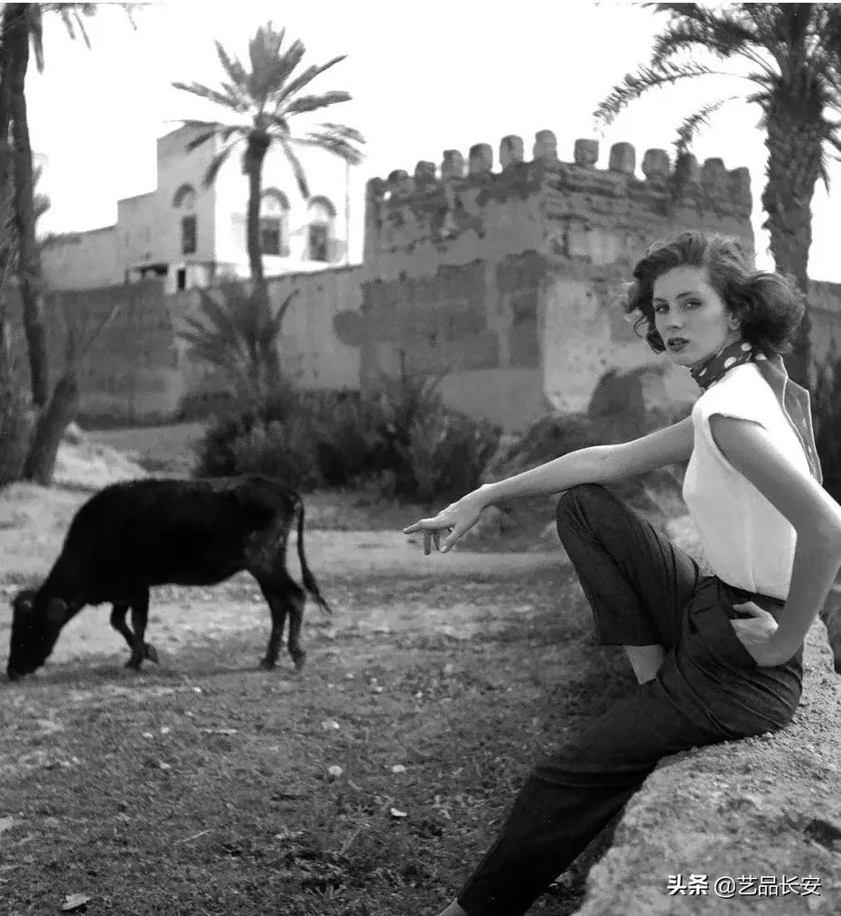 最具风情的复古美人,镜头下的少女仙气十足太美了