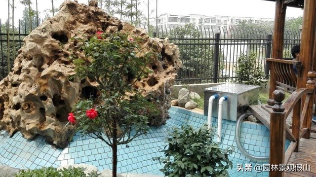 园林假山鱼池设计教程,鱼池假山怎样建才好看