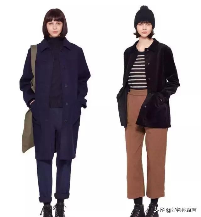 刘雯工装裤休闲穿搭,冬季不露腿穿搭显瘦