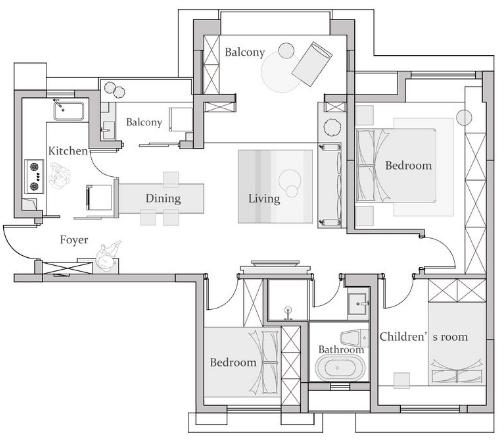 客厅别买沙发了直接做地台,沙发不用买了自己可以做