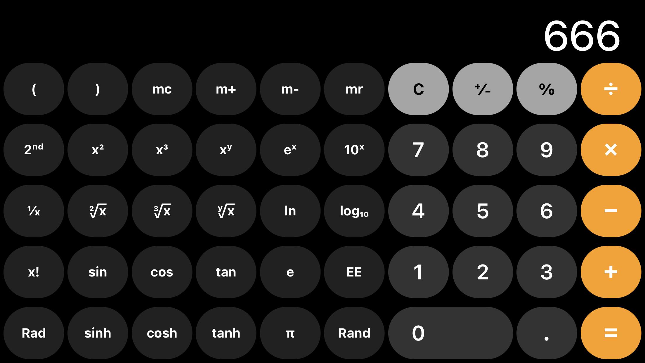 iphone计算器功能使用方法,iphone自带计算器有没有声音