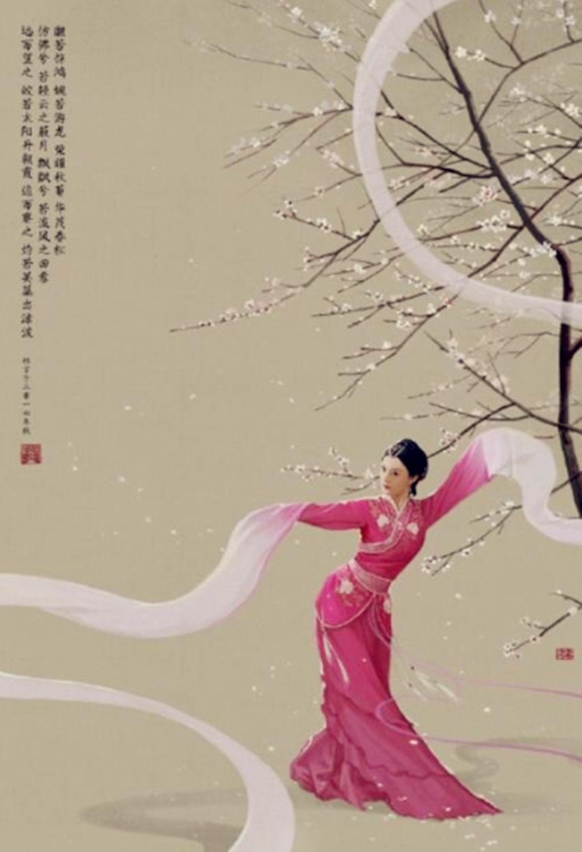 梅妃江采萍画像图片大全,江采萍梅妃是从天上来的吗