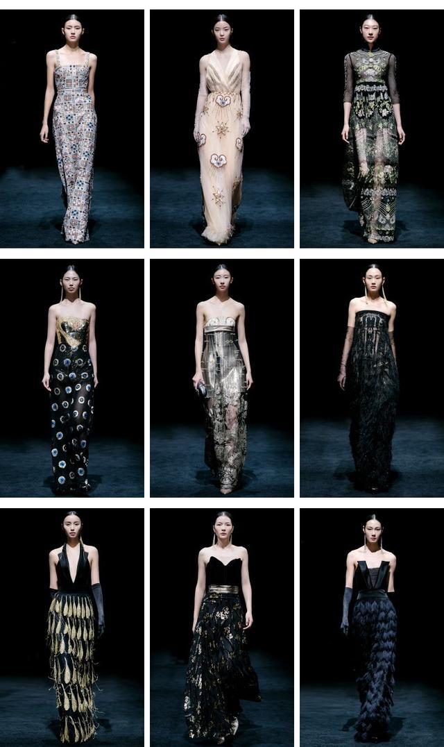 ep雅莹走秀2019,ep雅莹黑裙子