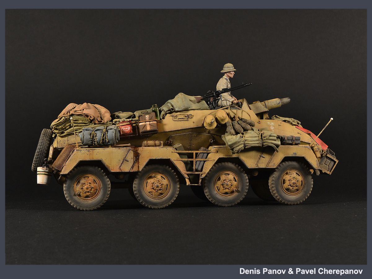 北非战场的德意志骆驼，二战德国Sd.Kfz.233重型装甲车