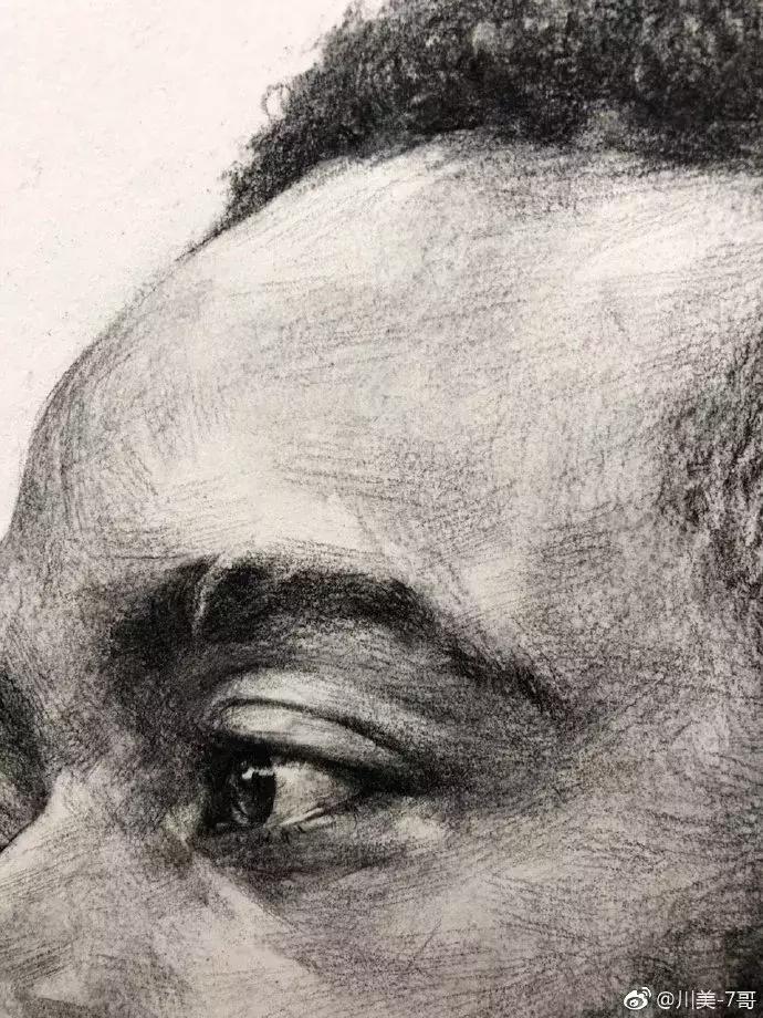画素描时的动作细节描写作文,最难画的素描质感看看如何表现