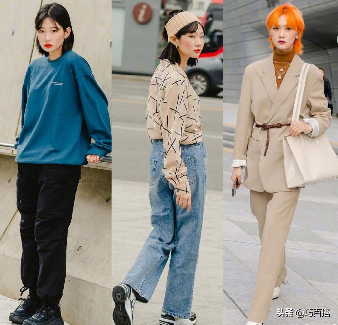 街拍韩国成熟有韵味,气质大气的街拍