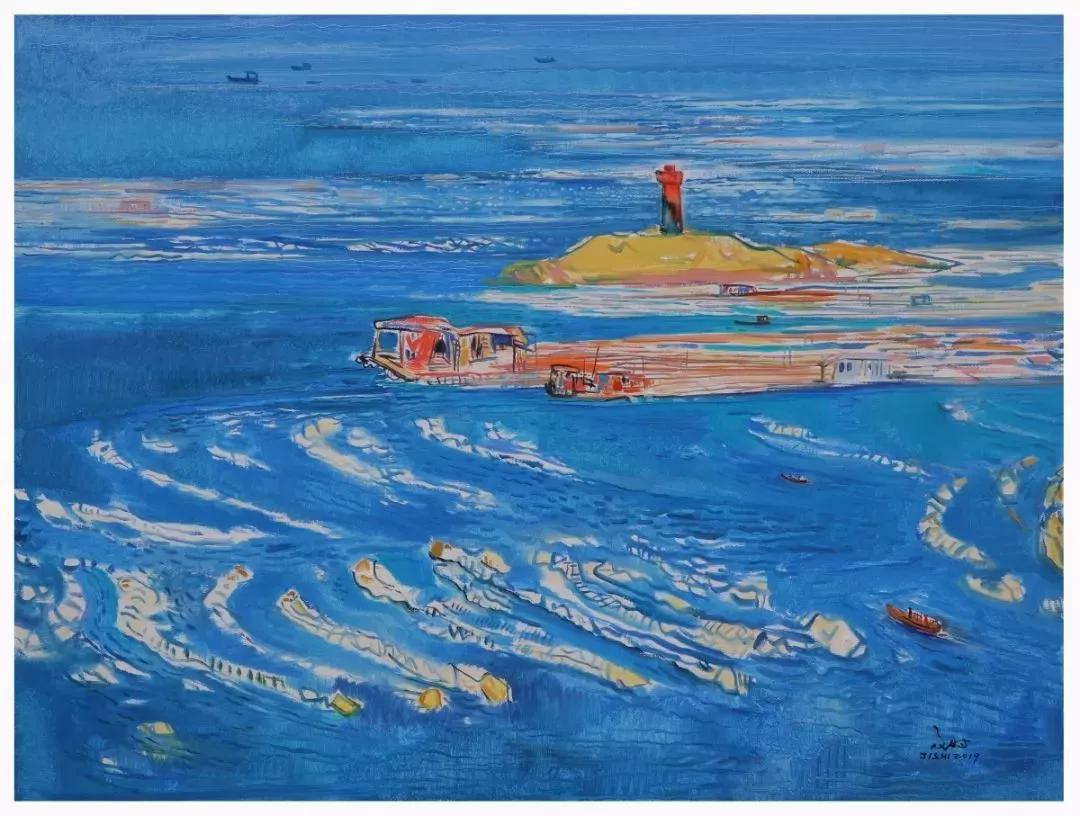 画笔寄乡思|潮起晋江——张及时油画艺术展在晋江开幕