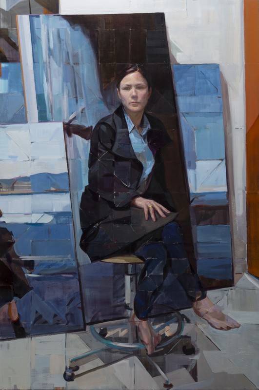 画家纯手绘油画,现实主义人物油画作品欣赏