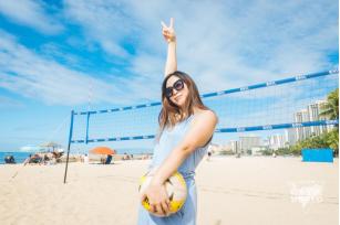 青春！需要一种最直接的方式，去亲近热情似火的HAWAII！