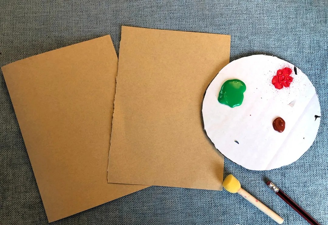 圣诞树卡片手工制作,简单圣诞树画法手绘