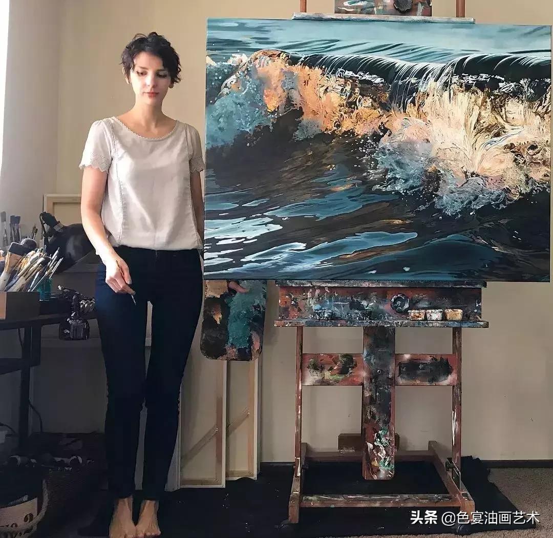 用最简单的画笔，画出绝美的大海