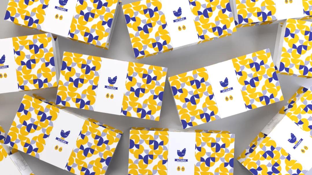 鸡蛋包装还可以这样利用,鸡蛋包装设计清新风格