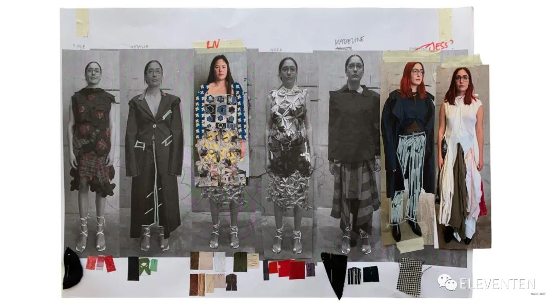 2020中央圣马丁CSM时尚BA本科毕业大秀#女装Womenswear