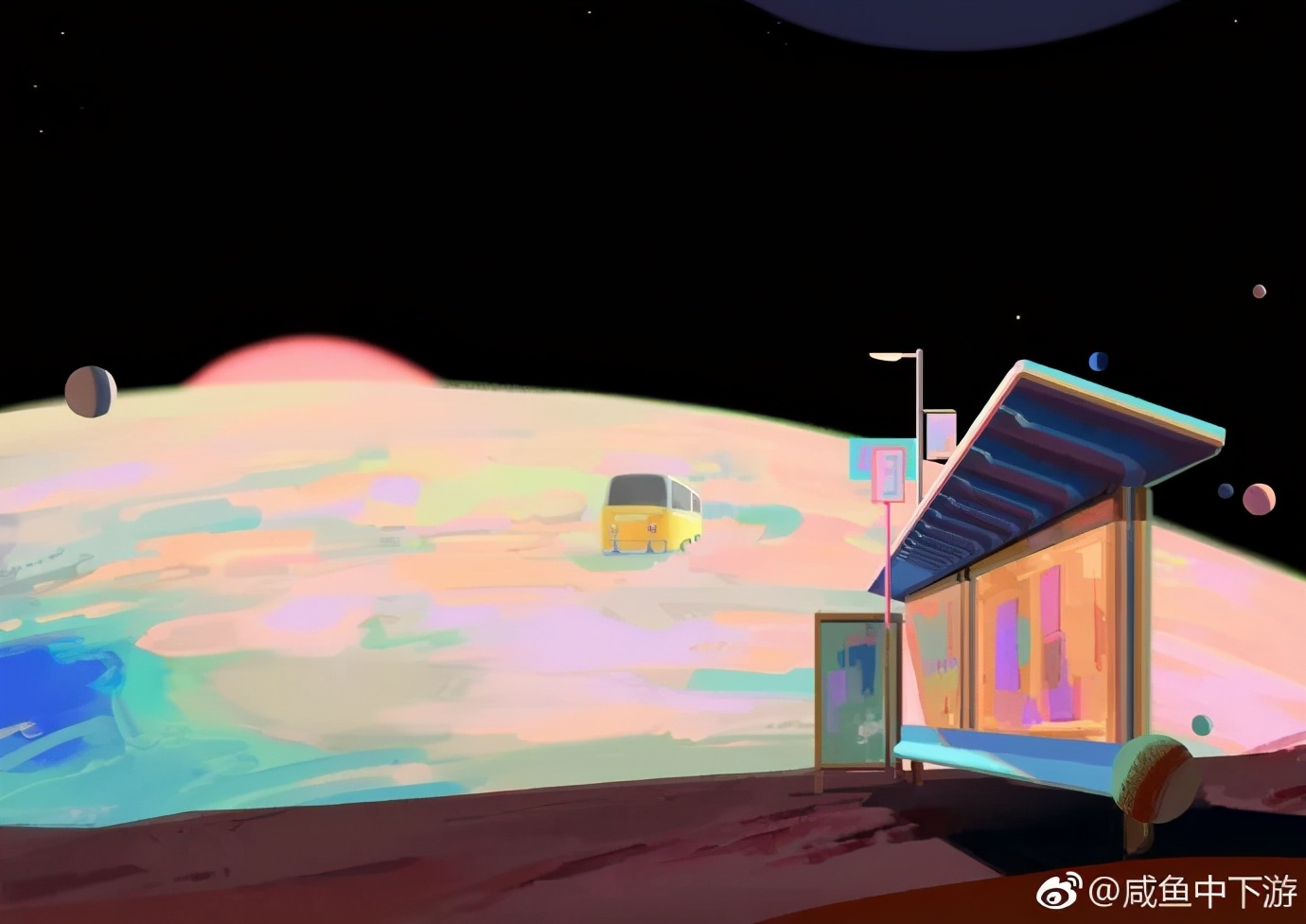 创意色彩写实优秀作品,创意色彩美术作品水彩