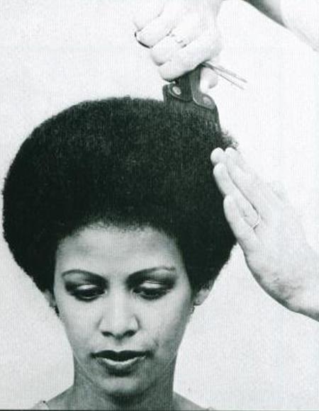 沙宣发型--非洲式