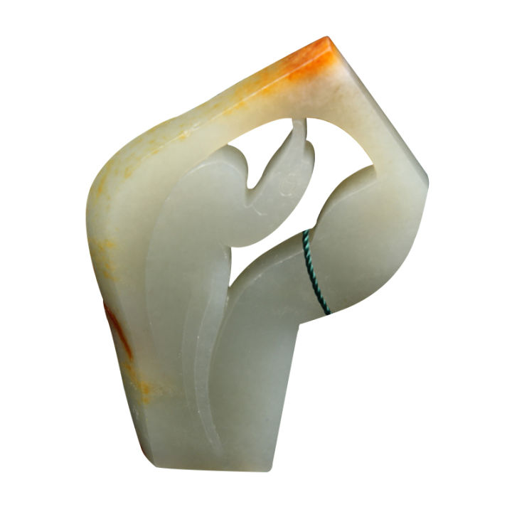 黄皮白肉籽料,黄皮白肉籽料观音