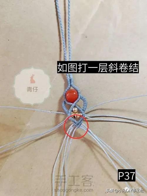 简单易学的手机链制作教程,手机链最新款教程