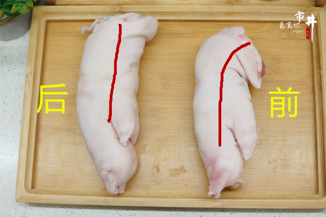 买猪蹄分前后么,买猪蹄前蹄好还是后蹄好