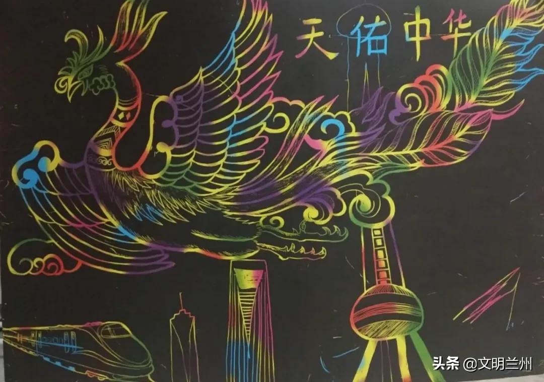 【金城娃为武汉打气!为中国加油!】兰州市未成年人“抗击疫情”作品选登十一