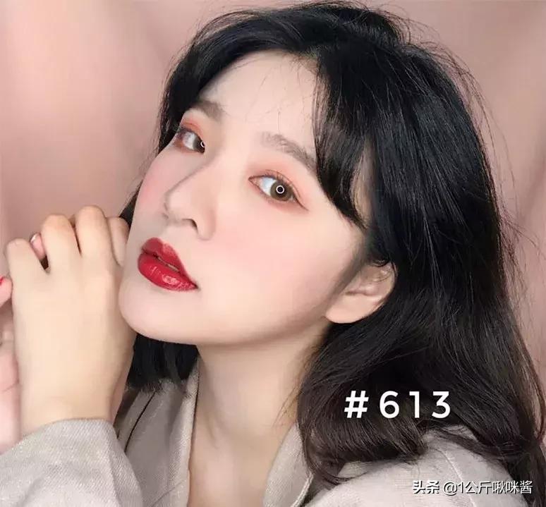 ysl唇釉推荐黄皮深唇试色,ysl圣罗兰水光镜黑管唇釉418