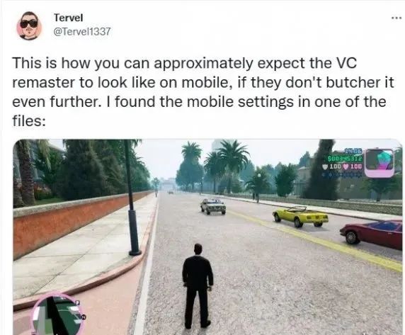 gta三部曲重制版泄露画面,gta三部曲手机画质