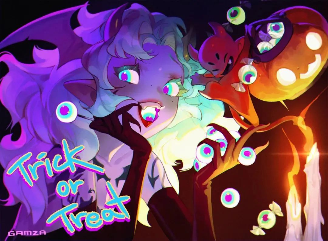 LEEMK,GAMZA/贯彻爱与真实的邪恶｜插画分享