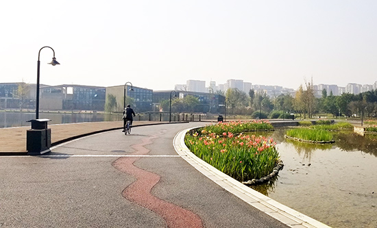 空港中央公园怎么上绿道,空港中央公园好玩吗