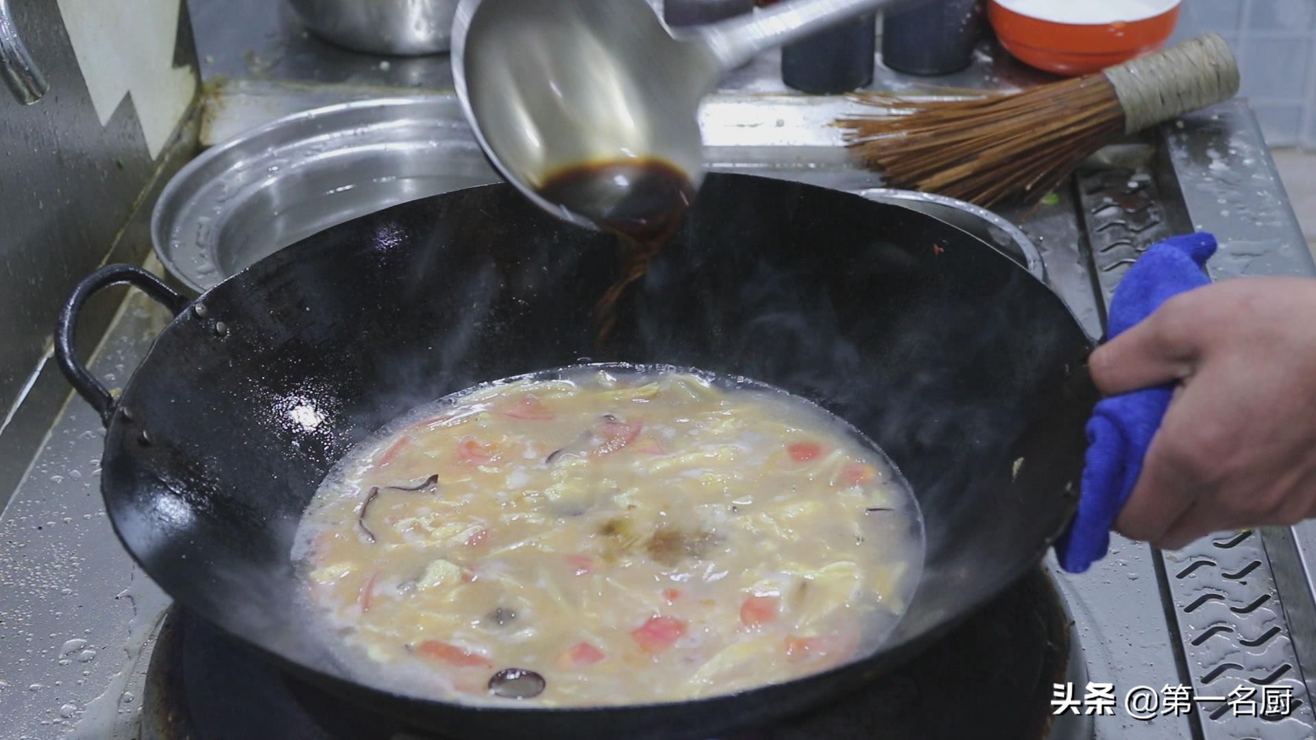 鸡蛋汤家常简单做法酸辣,鸡蛋汤最好喝的做法