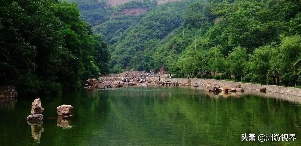 河南旅游景点推荐龙潭大峡谷,河南两个对立的山的旅游景点