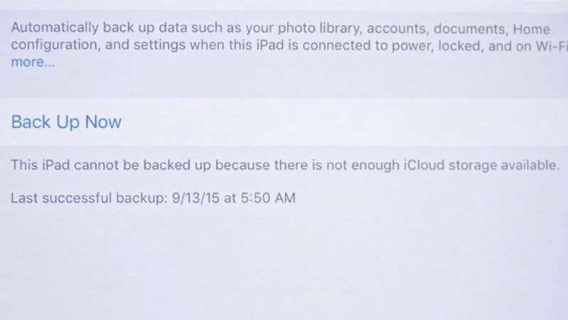 icloud无法备份此iphone怎么办,iphone备份icloud空间不足怎么办