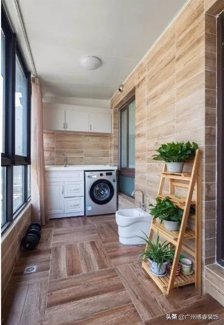 阳台拖把池堵了怎么疏通,阳台收纳柜加拖把池设计