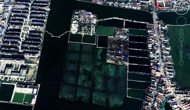 最新卫星图河南周口淮阳,淮阳县城卫星图