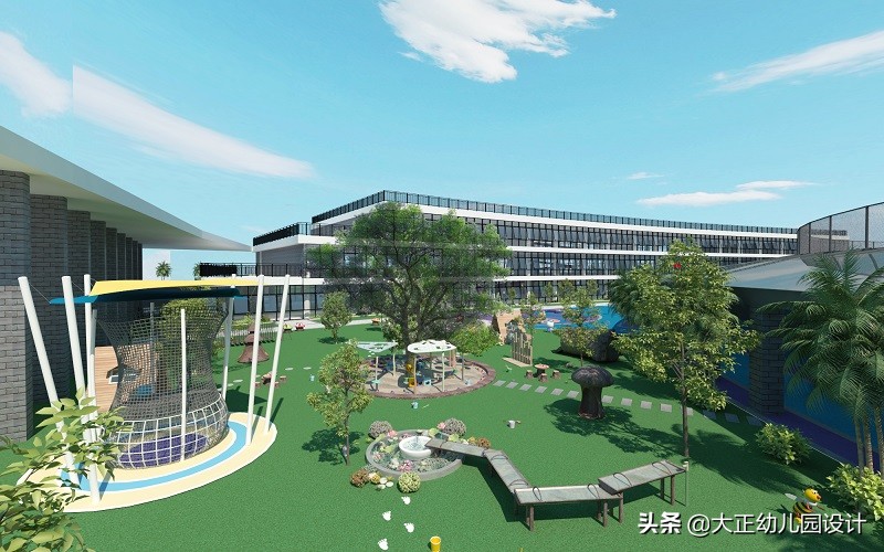 怎样设计幼儿园户外游戏场地,孩子们的快乐天地