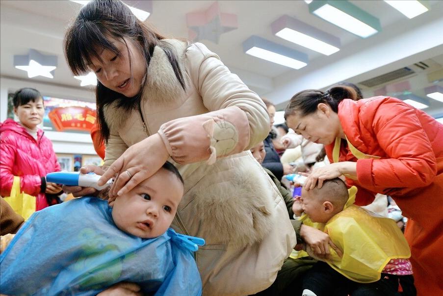 二月二小孩理发好不好,二月二剃龙头理发视频